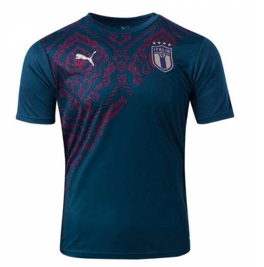 2020 Italy EURO Green Training Shirts